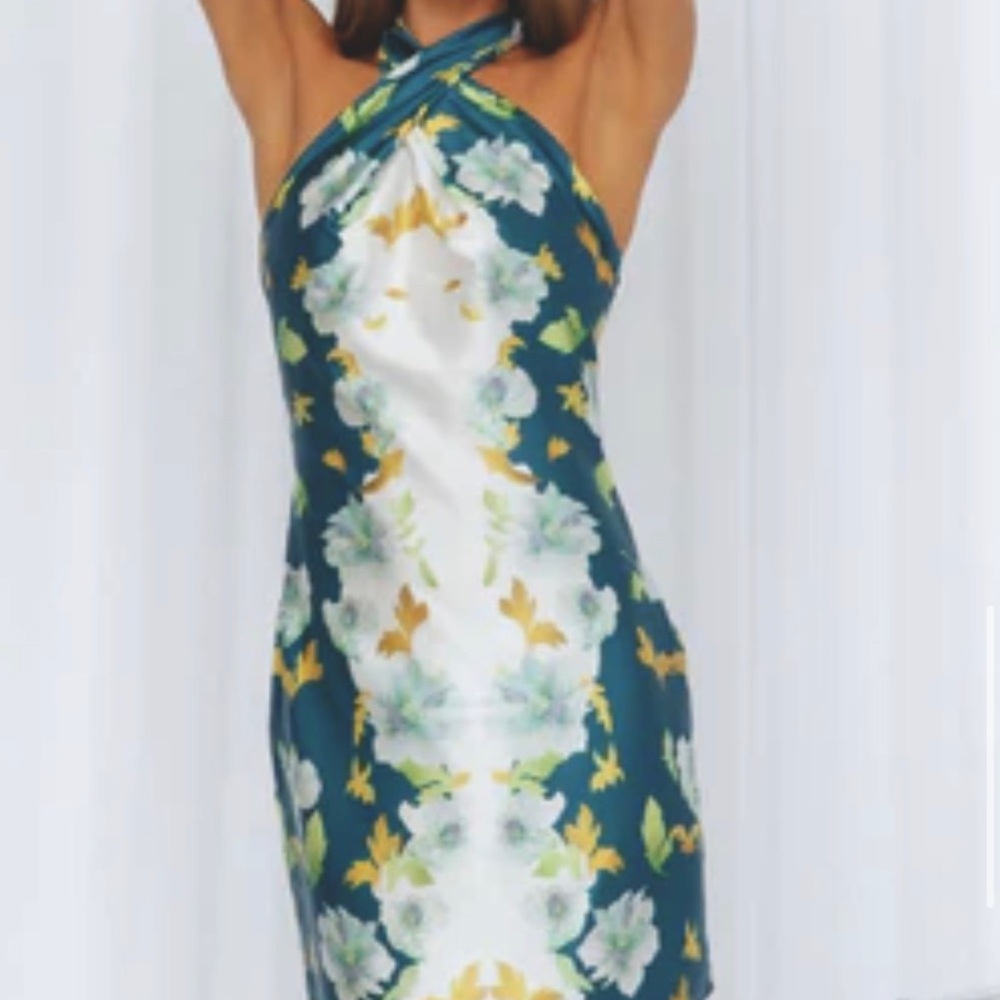 Halter Mini Dress